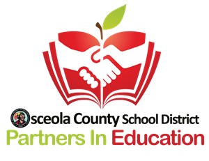 Partners In Education Logo two hands shaking